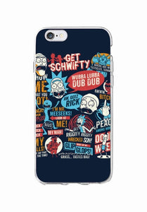 Funny Cartoon Comic Meme Soft Clear Phone Case