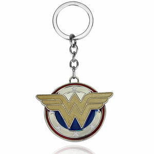 Logo Style Metal Pendant Keychains