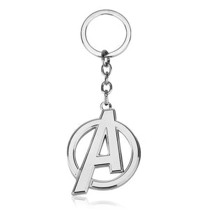 Logo Style Metal Pendant Keychains